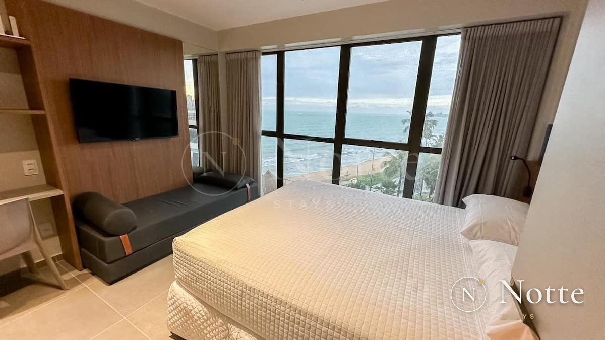 Studio no Loft Residence com vista para o mar